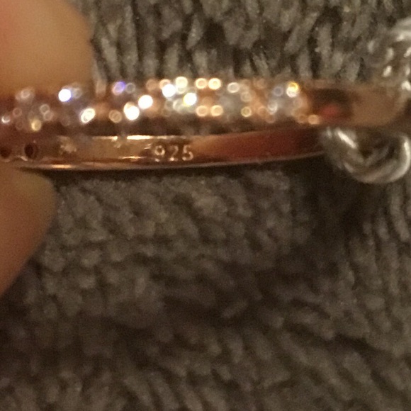 Swarovski Rose Gold Micro Pave Band - Picture 4 of 5